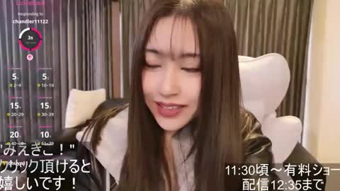 CEO Satomi  -Japan- online show from November 9, 1:42 am