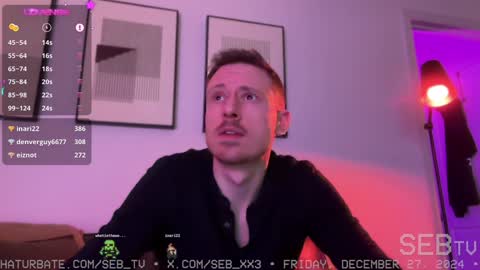 Sebastian online show from December 28, 5:55 am