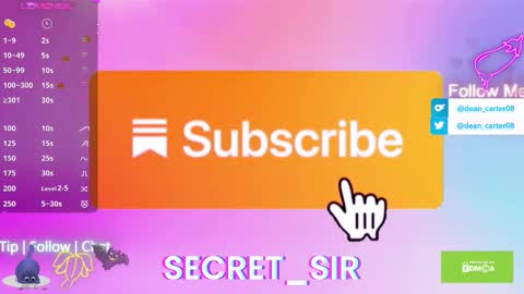 Dean Carter online show from September 12, 10:56 pm