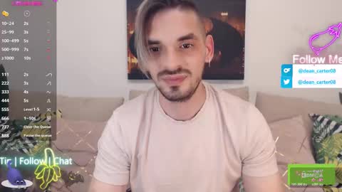 Dean Carter online show from October 26, 11:59 pm