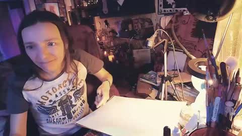 Lisa online show from March 6, 9:09 pm