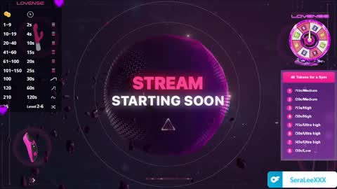 SeraLeeXXX online show from April 3, 6:04 pm