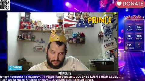 BISEXPRINCE777 online show from July 9, 6:34 pm