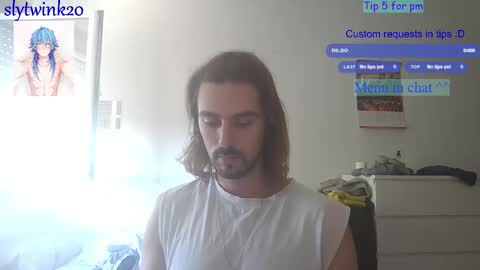 slytwink20 online show from September 30, 10:15 am