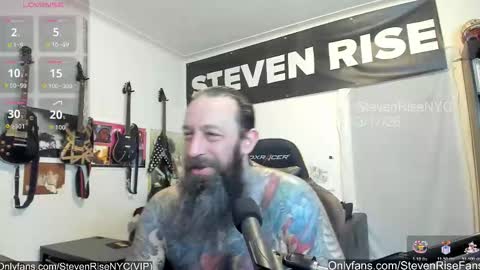StevenRiseNYC online show from March 17, 12:10 pm