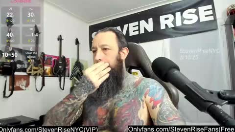 StevenRiseNYC online show from March 10, 2:59 pm