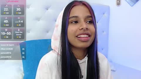 Snapshot of sweetebony_20 chatting on December 24, 7:39 am Gabriela online show from December 24, 7:39 am