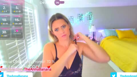 Anna Banana AKA Ann Angel online show from December 20, 5:08 pm