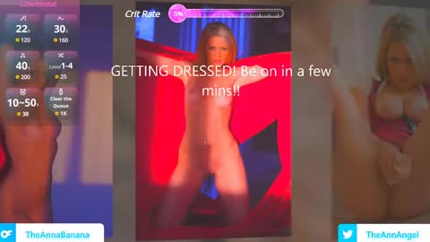 Anna Banana AKA Ann Angel online show from March 10, 4:03 pm