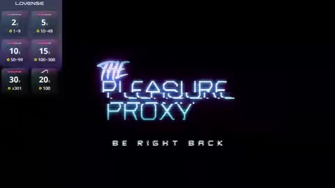 The Pleasure Proxy online show from January 7, 5:09 pm