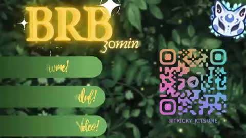 trickykitsune online show from June 14, 3:36 pm