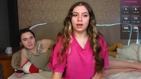 Welcome guys We Lili and Vic  PVT open online show from February 16, 5:37 am