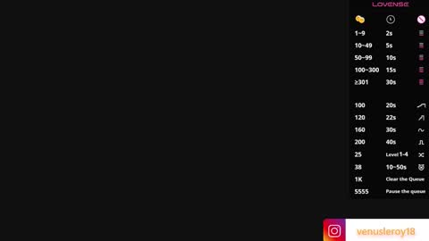 Snapshot of venus_leroy chatting on March 11, 10:42 pm Venus online show from March 11, 10:42 pm