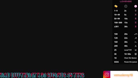 Snapshot of venus_leroy chatting on January 9, 11:56 pm Venus online show from January 9, 11:56 pm