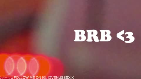 Snapshot of venussx_x chatting on January 30, 6:43 pm Venus MY BDAY 29 SEPT online show from January 30, 6:43 pm