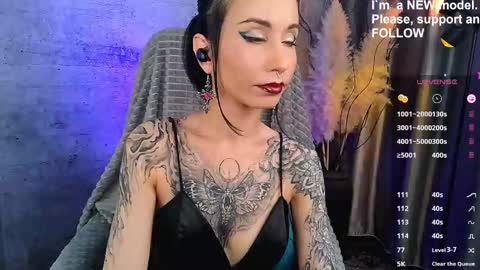 Lady or Goddess Vespera online show from November 13, 9:06 pm