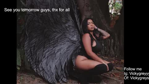 Vicky Greys online show from March 1, 1:21 am