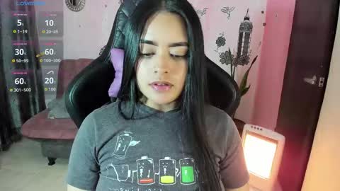 Snapshot of vio_let_ chatting on October 1, 8:35 am Daniela online show from October 1, 8:35 am