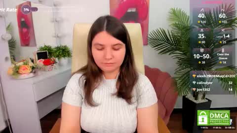 Snapshot of viola__shy chatting on October 5, 9:33 pm Viola online show from October 5, 9:33 pm