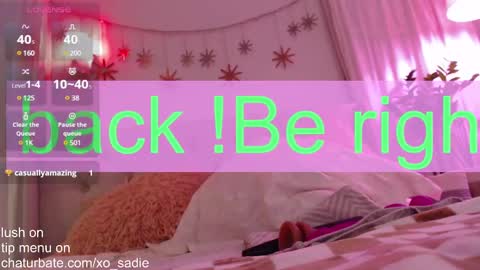 Xo Sadie online show from March 11, 5:02 am