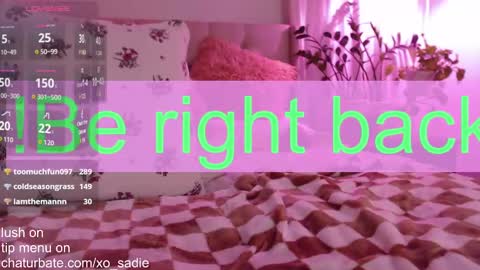 Xo Sadie online show from December 30, 7:26 am